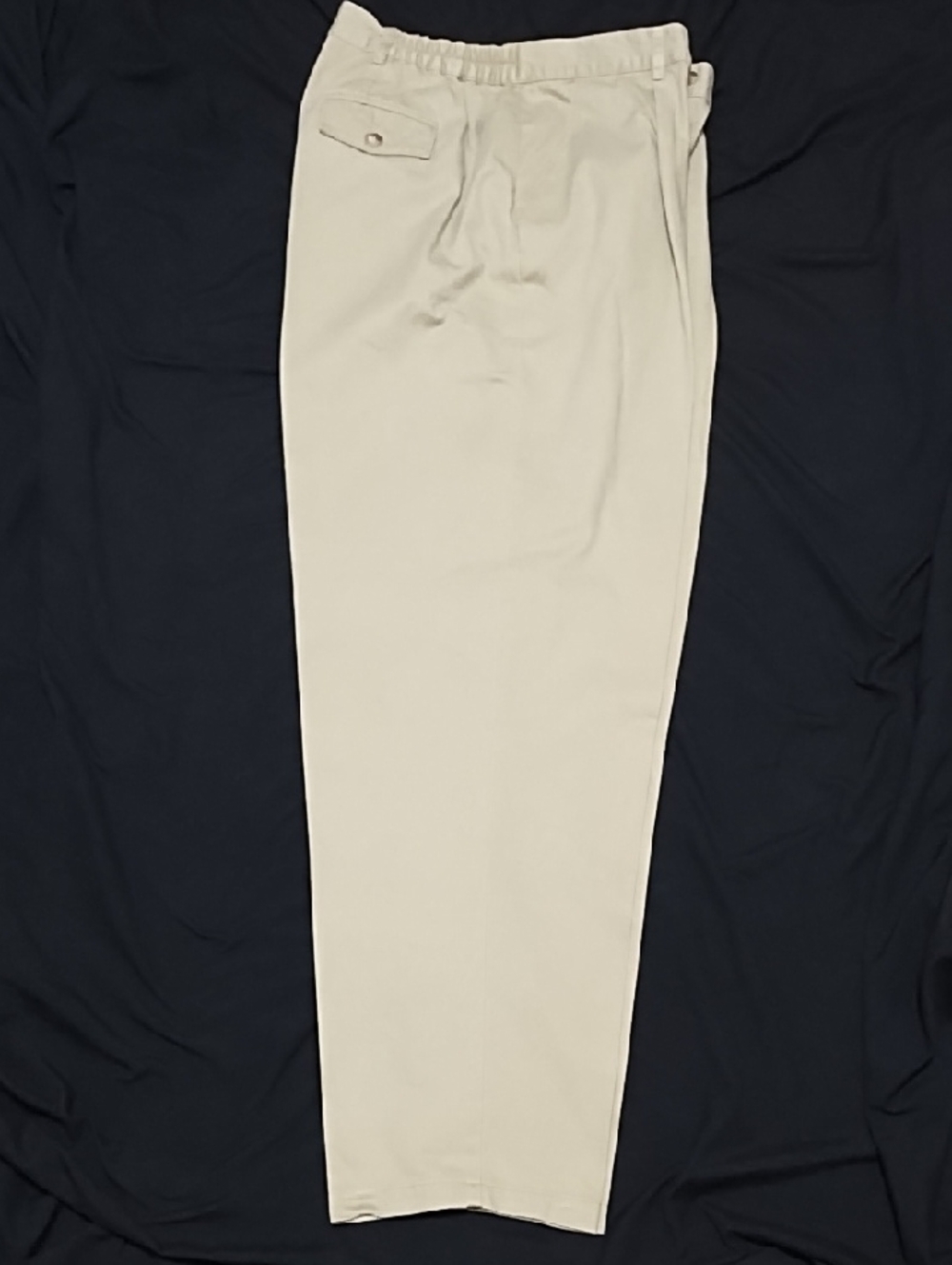 Casual Cotton Twill Khaki -Colored Pants. Sz 16